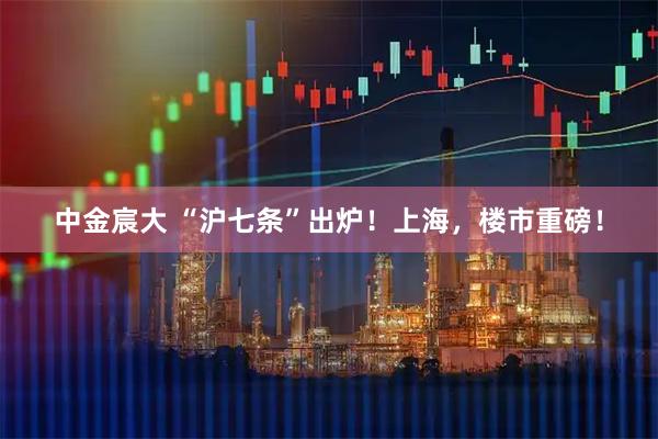 中金宸大 “沪七条”出炉！上海，楼市重磅！